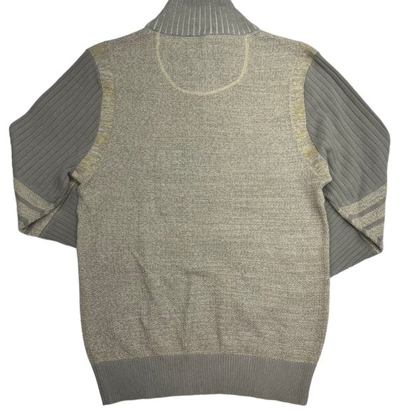 A. Tiziano Hayden Quarter Zip Lightweight Sweater (M) - Picture 2 of 9